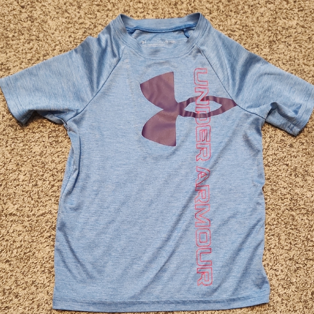 Under Armour Kids Blue Shirt
